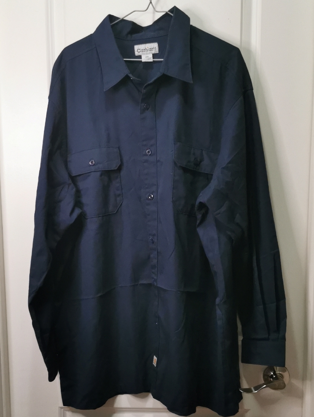 Carhartt Navy Blue Work Shirt